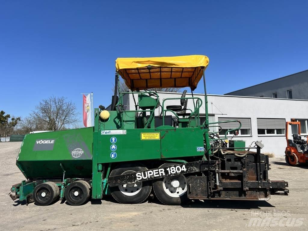 Vögele Super 1804 アスファルトフィニッシャ