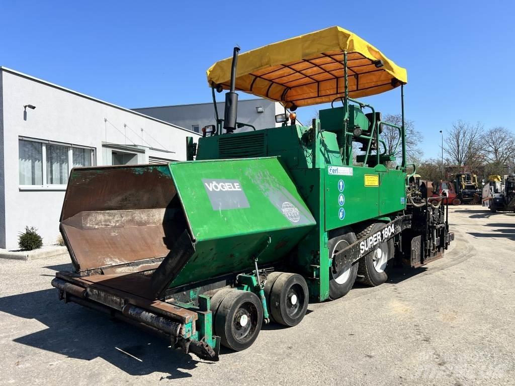 Vögele Super 1804 アスファルトフィニッシャ