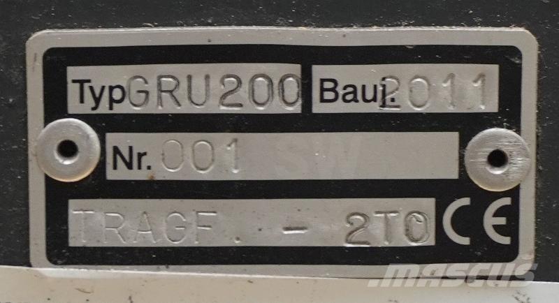 Gruma GRU 200 アタッチメント・部品、その他