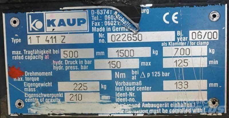 Kaup 1T411Z アタッチメント・部品、その他