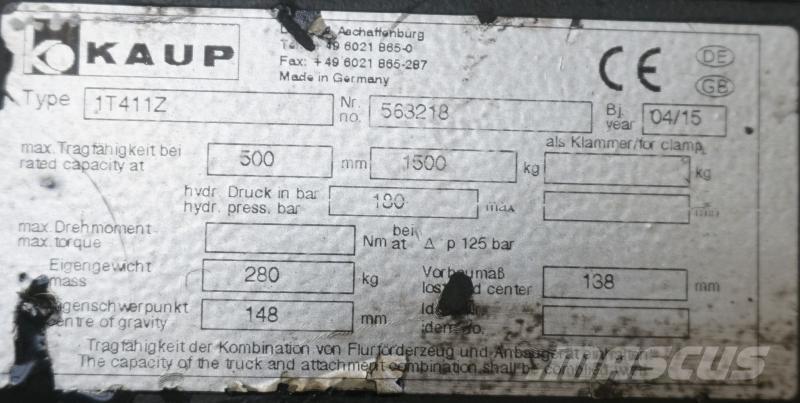 Kaup 1T411Z アタッチメント・部品、その他
