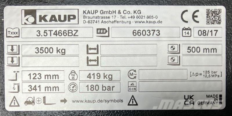 Kaup 3,5T466BZ アタッチメント・部品、その他