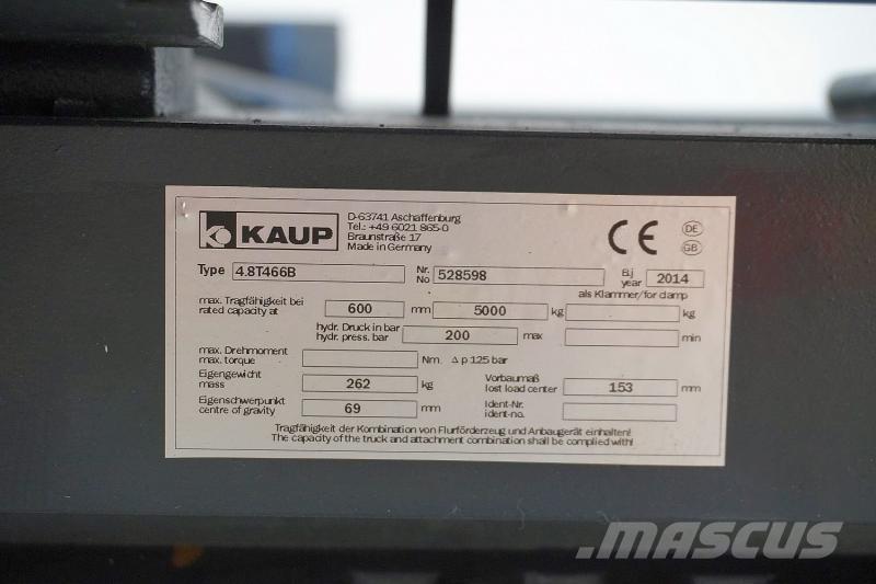 Kaup 4,8T 466B アタッチメント・部品、その他