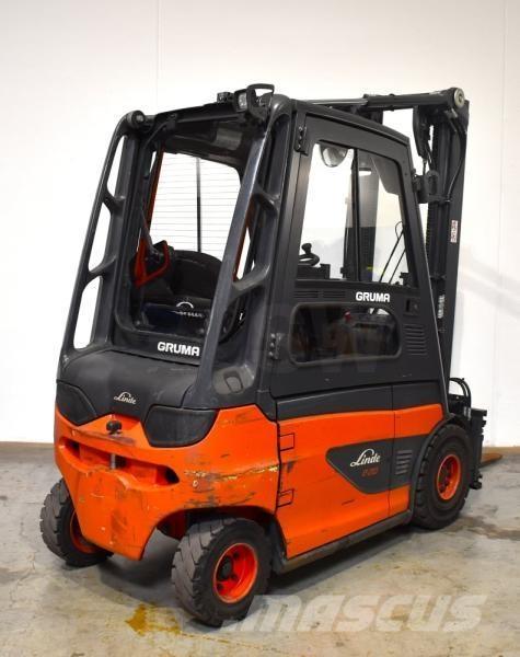 Linde E 20 387 バッテリーフォークリフト