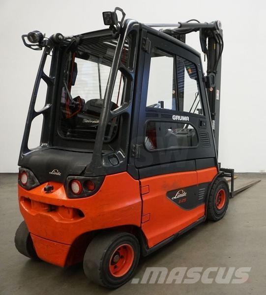 Linde E 25 387 バッテリーフォークリフト