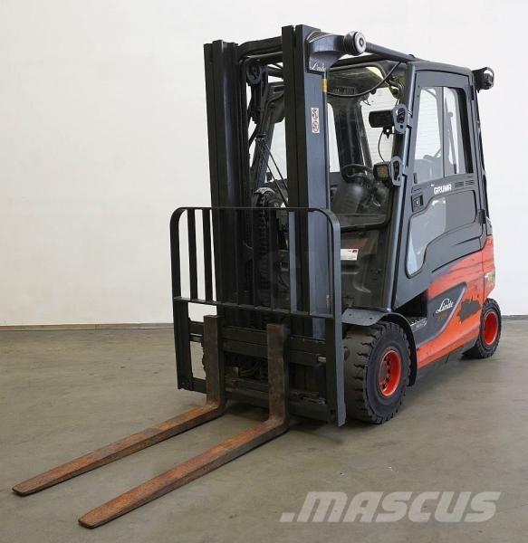 Linde E 25 387 バッテリーフォークリフト