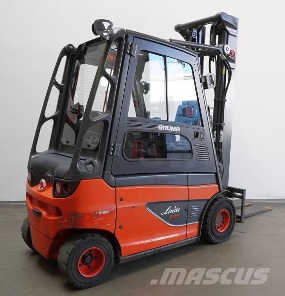 Linde E 25 387 バッテリーフォークリフト