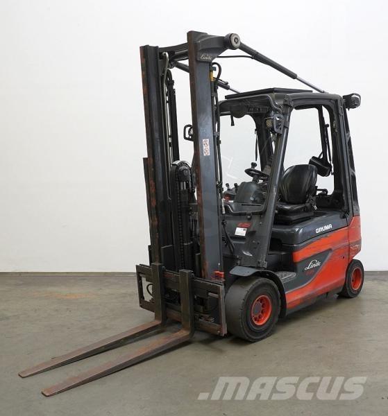 Linde E 25 387 バッテリーフォークリフト