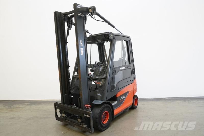 Linde E 25 387 バッテリーフォークリフト
