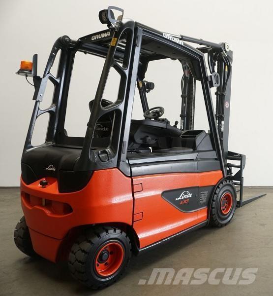 Linde E 25 387 バッテリーフォークリフト