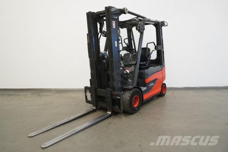 Linde E 25 387 バッテリーフォークリフト