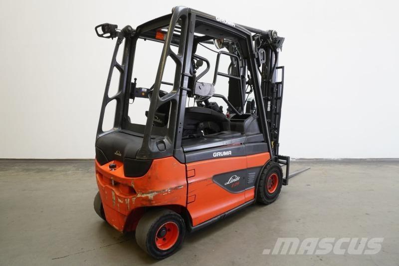 Linde E 25 387 バッテリーフォークリフト