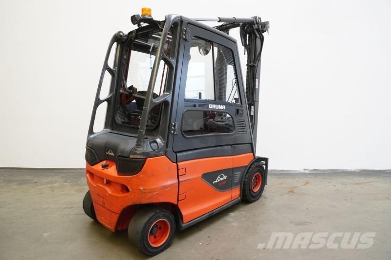 Linde E 25 387 バッテリーフォークリフト