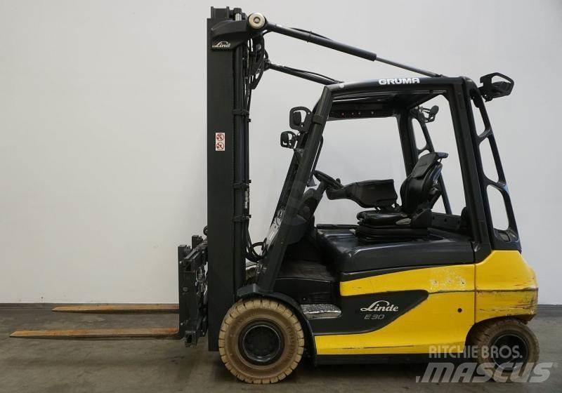 Linde E 30 387 バッテリーフォークリフト