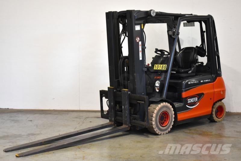 Linde E 30 387 バッテリーフォークリフト
