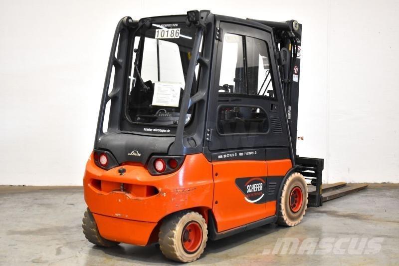 Linde E 30 387 バッテリーフォークリフト