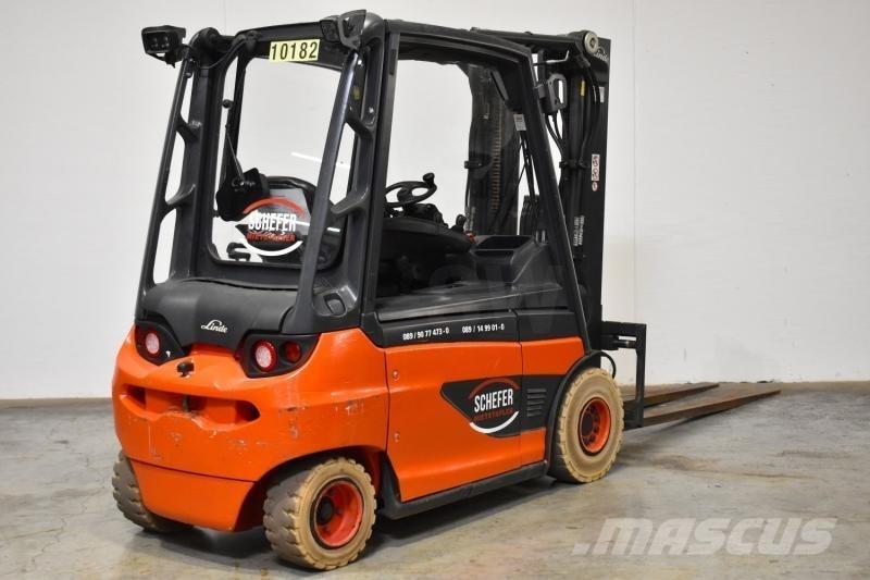 Linde E 30 387 バッテリーフォークリフト