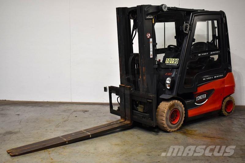 Linde E 30 387 バッテリーフォークリフト