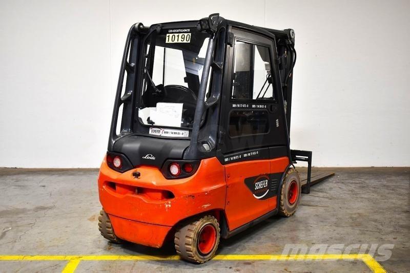 Linde E 30 387 バッテリーフォークリフト