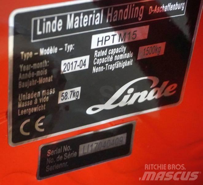 Linde HPT M 15 ハンドパレットトラック