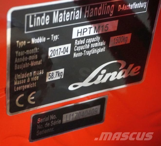 Linde HPT M 15 ハンドパレットトラック