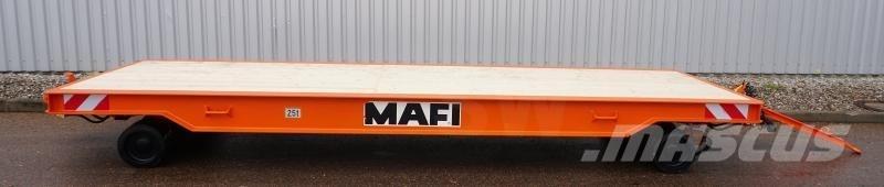 Mafi 1170-4 フラットベッド／ドロップサイドトレーラー