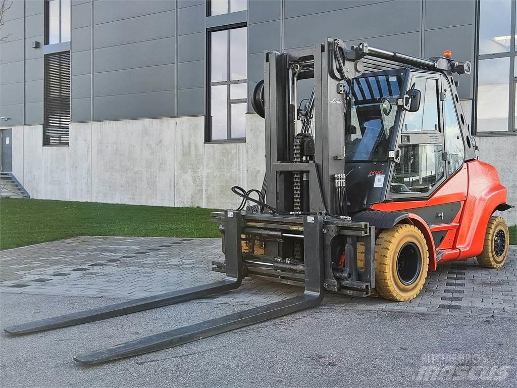 Linde H 80T-03/900 LPGフォークリフト