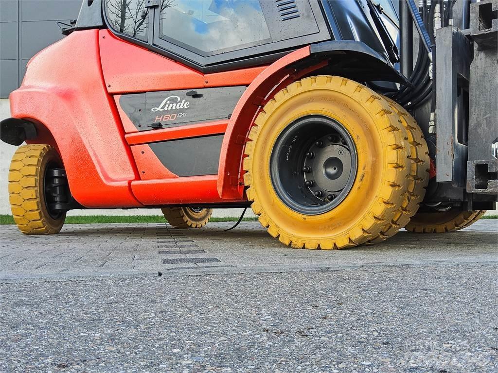 Linde H 80T-03/900 LPGフォークリフト