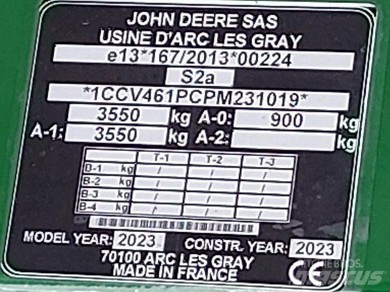 John Deere V461M 建設機械 -　その他