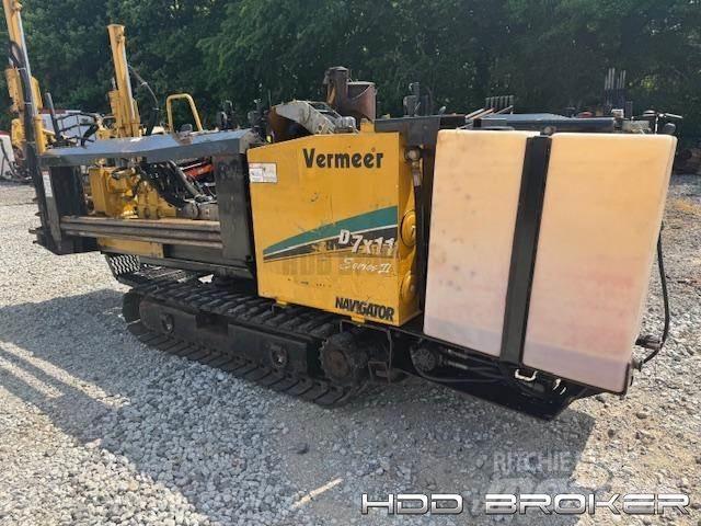 Vermeer D7x11 Series II 水平掘削リグ