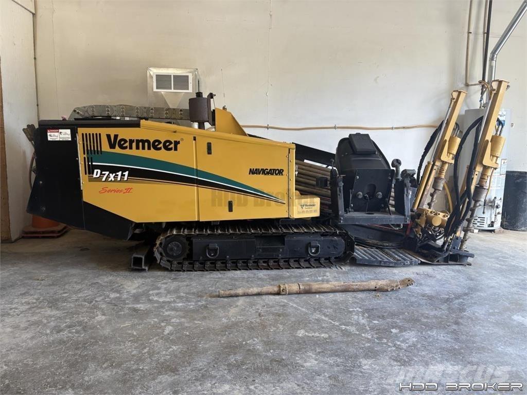 Vermeer D7x11 Series II 水平掘削リグ