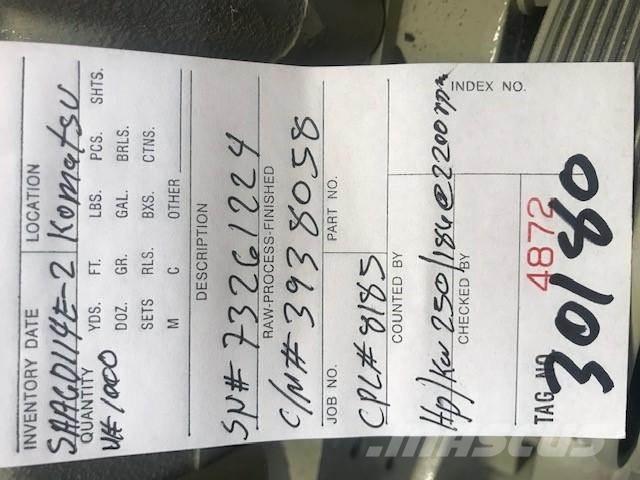 Cummins 6CT8.3 エンジン