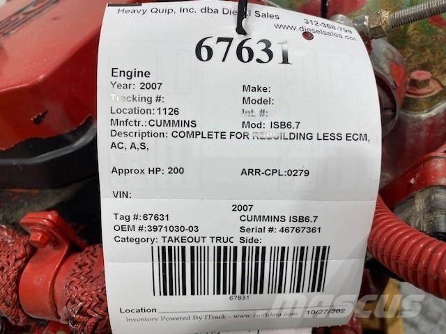 Cummins ISB6.7 エンジン