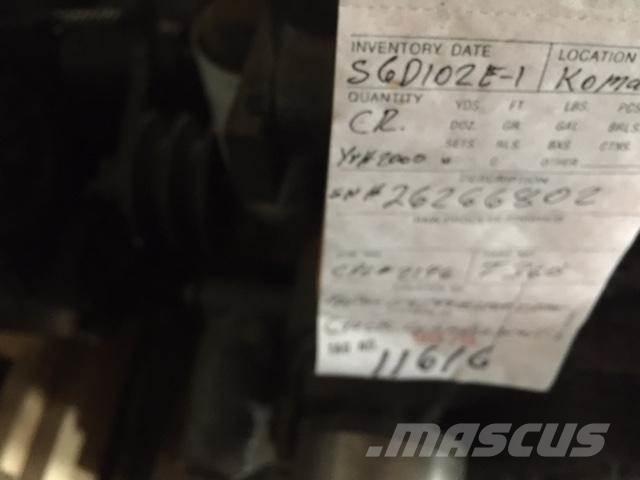 Komatsu SA6D102-1 エンジン