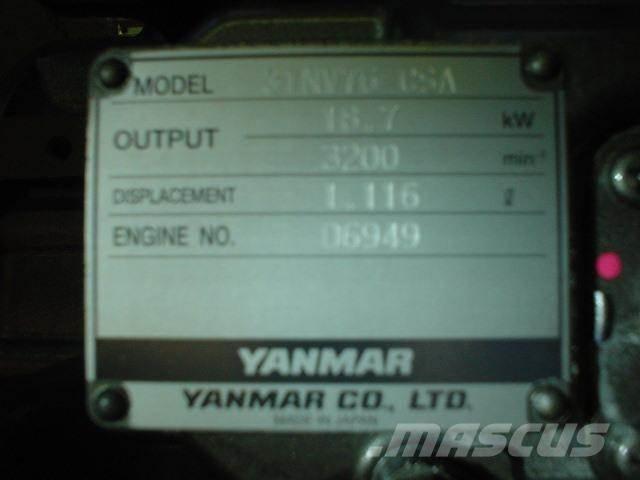 Yanmar 3TNV76-CSA エンジン