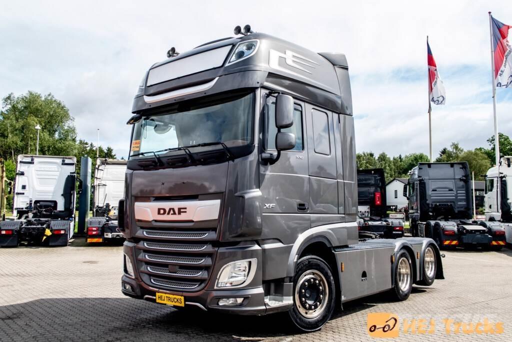 DAF XF 530 6x2 FTS 中古トラクターヘッド | トレーラーヘッド