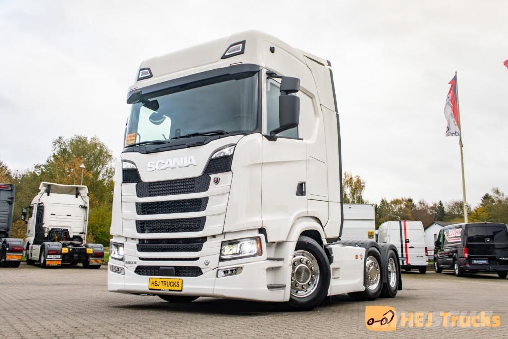 Scania S660 A6x2/4NB 中古トラクターヘッド | トレーラーヘッド