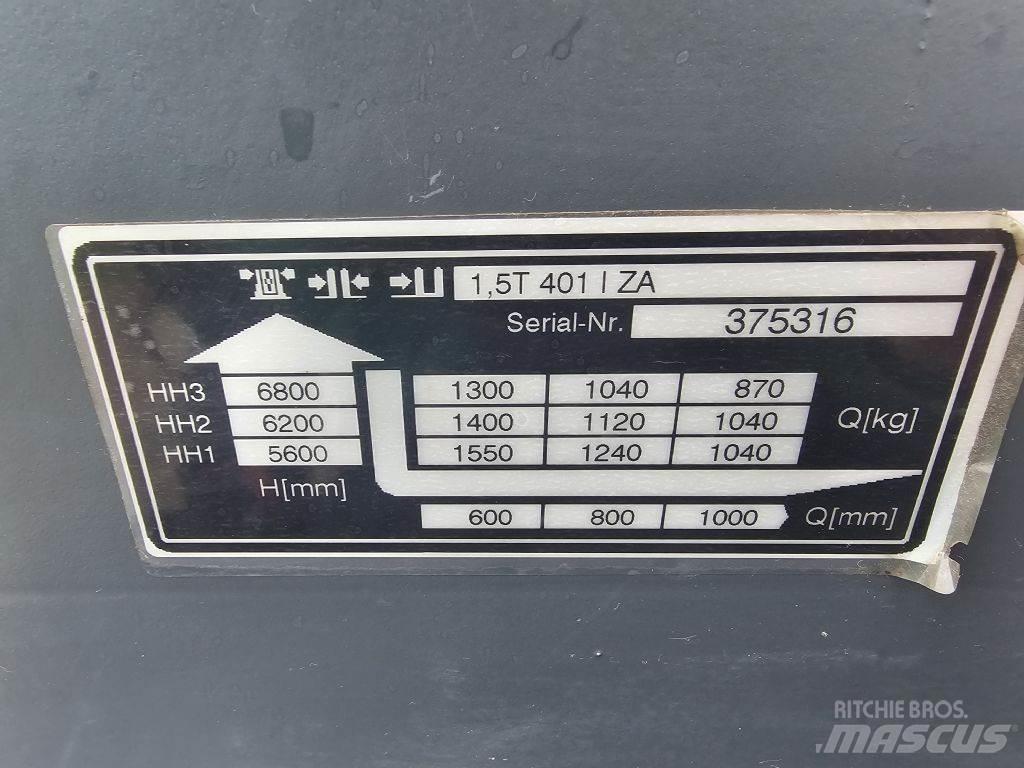 Jungheinrich ETVQ20 全方向リーチ型フォークリフト