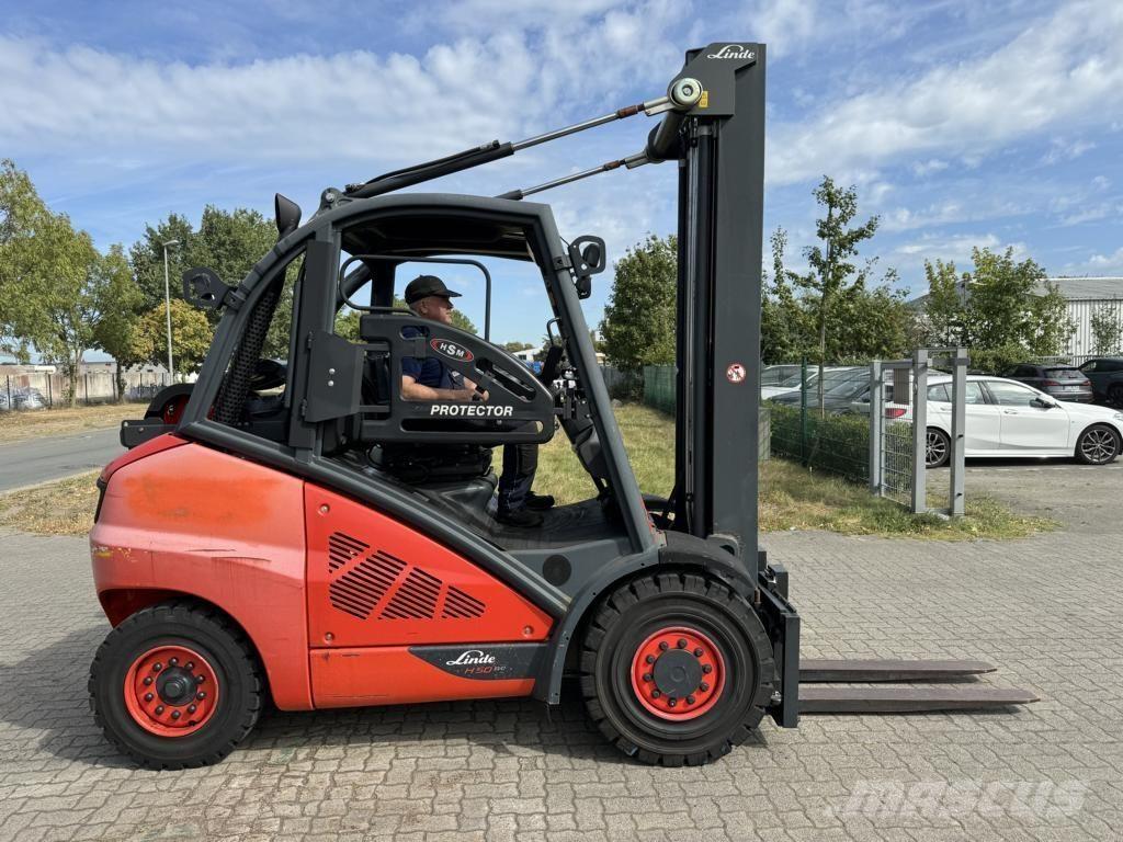 Linde H50T LPGフォークリフト