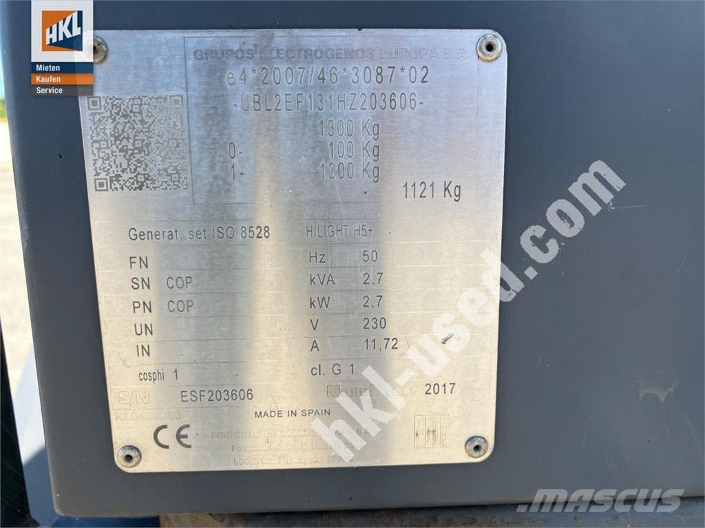 Atlas Copco HILIGHT V5+ ライトタワー
