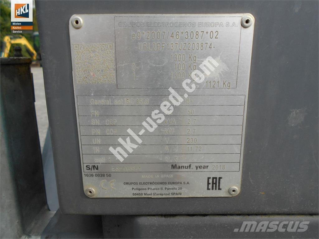 Atlas Copco HILIGHT V5+ ライトタワー