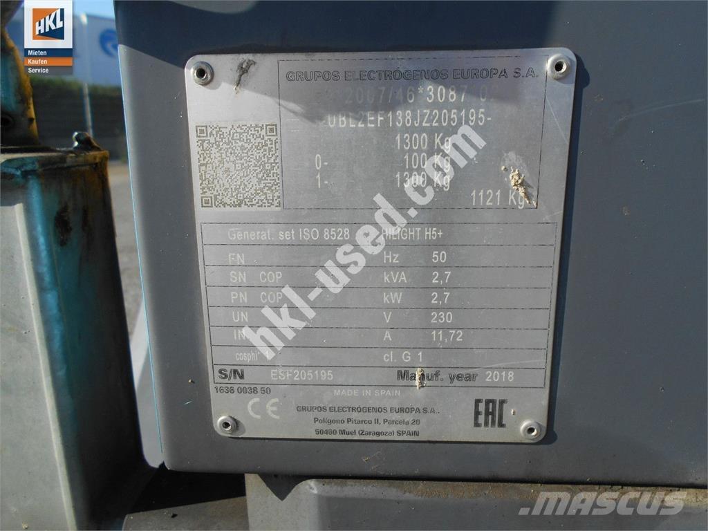 Atlas Copco HILIGHT V5+ ライトタワー