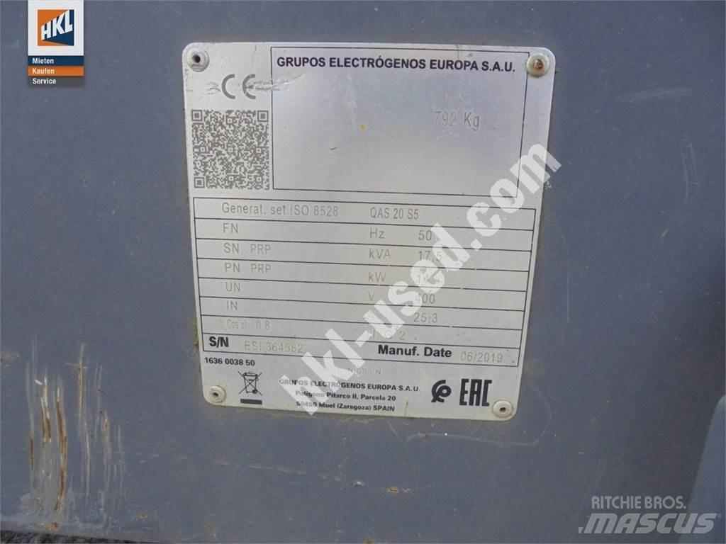 Atlas Copco QAS 20 その他の発電機