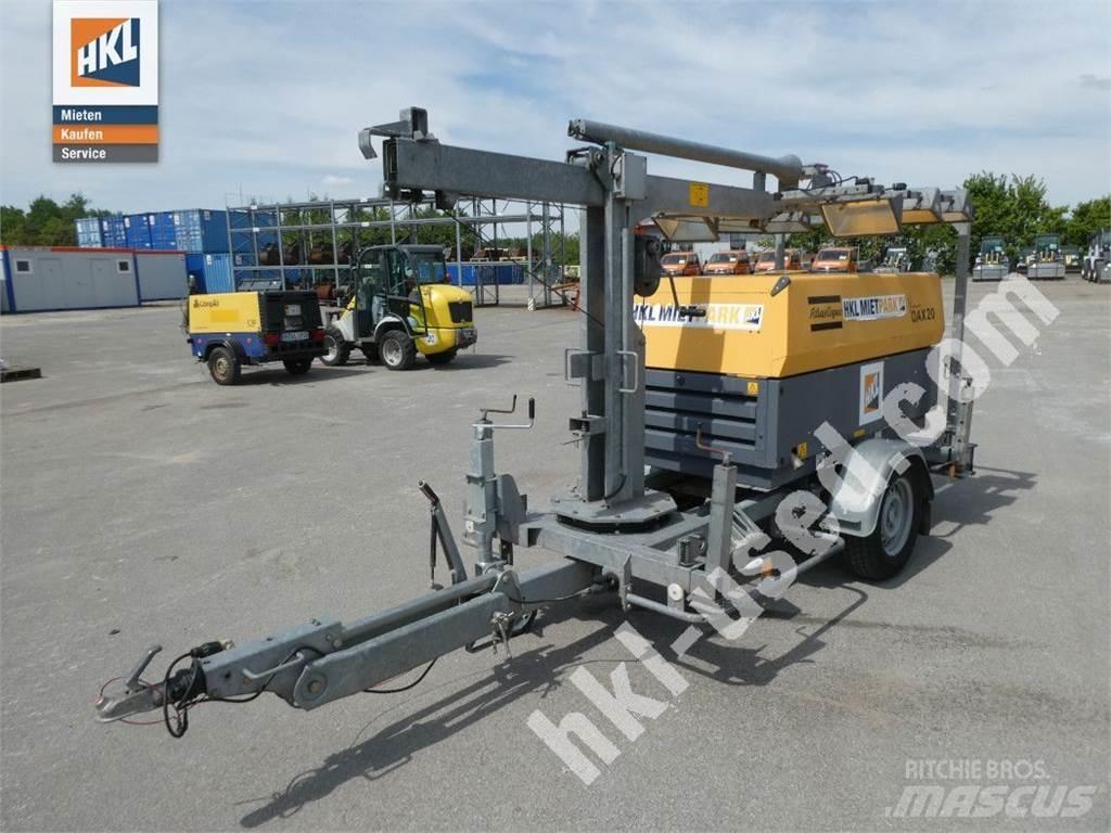 Atlas Copco QAX 20 DDLT ライトタワー