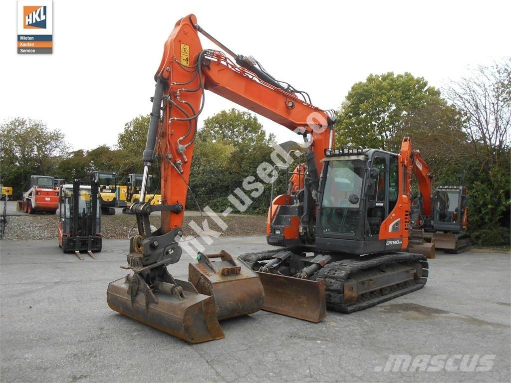 Doosan DX 140 LCR-5 大型油圧ショベル12t以上（パワーショベル・ユンボ）