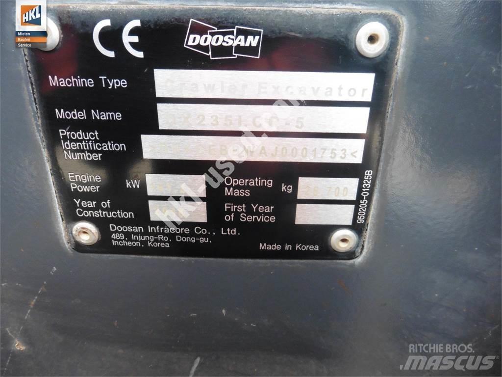 Doosan DX 235 LCR-5 大型油圧ショベル12t以上（パワーショベル・ユンボ）