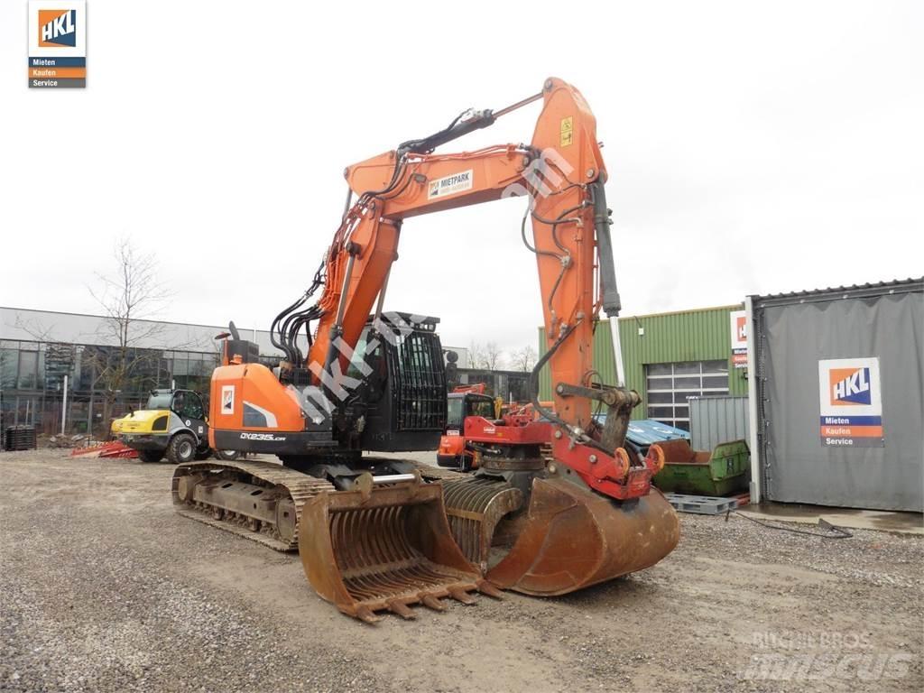 Doosan DX 235 LCR-5 大型油圧ショベル12t以上（パワーショベル・ユンボ）