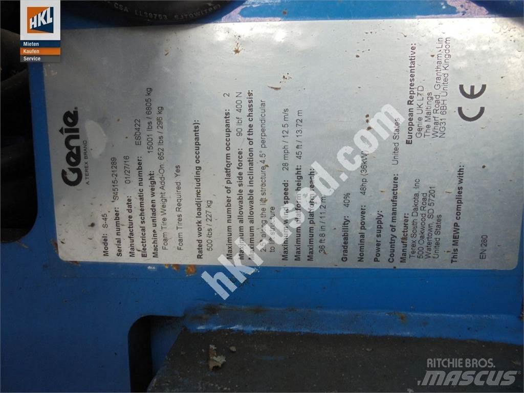Genie S 45 建設機械 -　その他