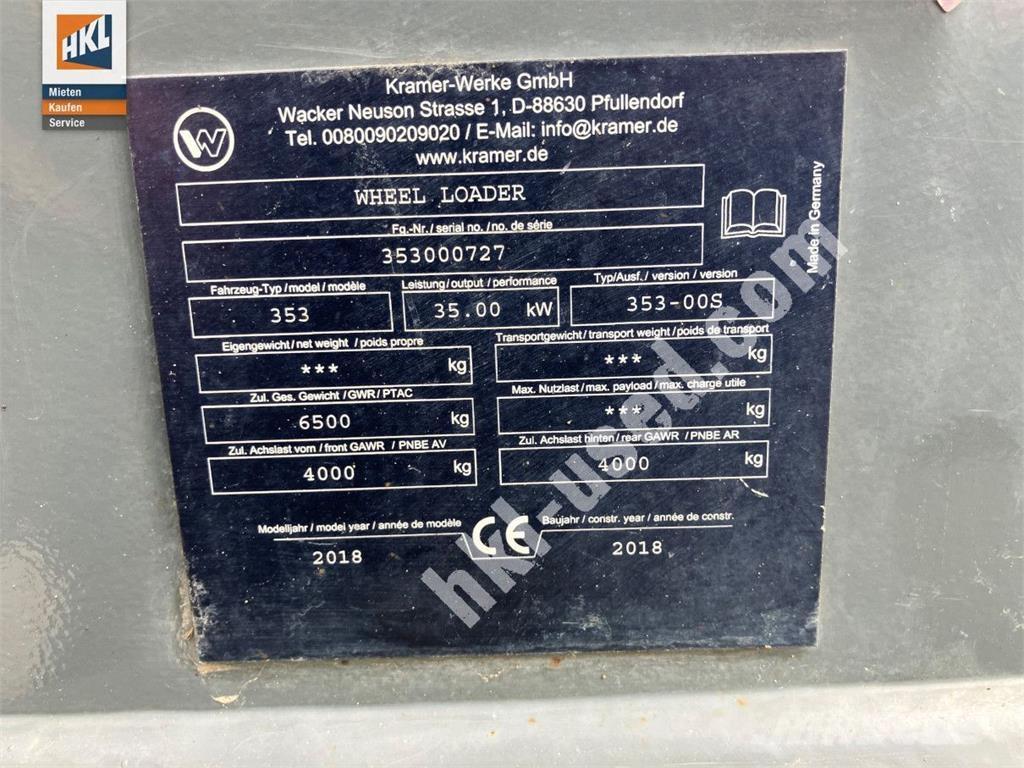 Kramer 5075 ホイールローダー・タイヤショベル