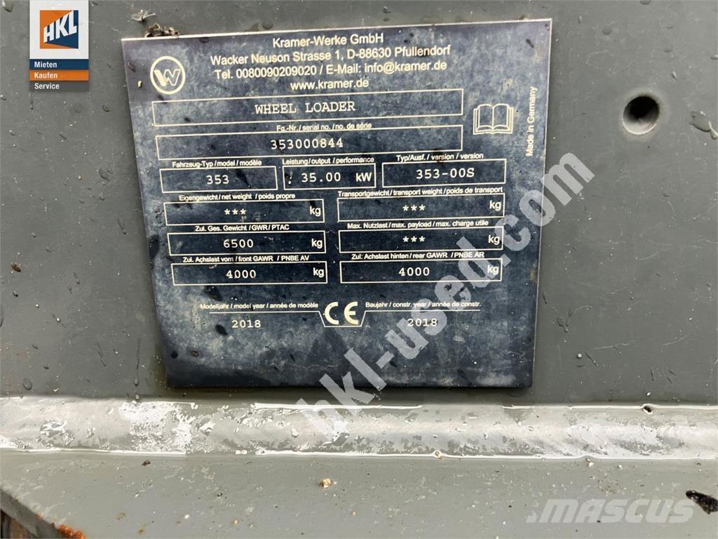 Kramer 5075 ホイールローダー・タイヤショベル